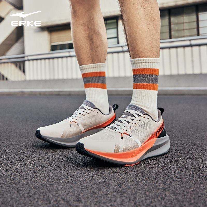 ERKE Men’s Lightweight Running Shoes – Breathable Cushion Sports Sneakers (Spring/Summer 2026)