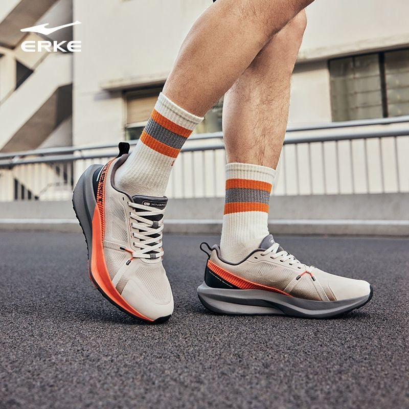 ERKE Men’s Lightweight Running Shoes – Breathable Cushion Sports Sneakers (Spring/Summer 2026)